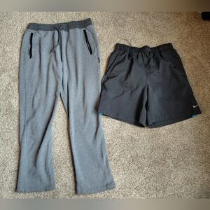 Hollister Sweatpants & Nike Shorts Men's Size Medium